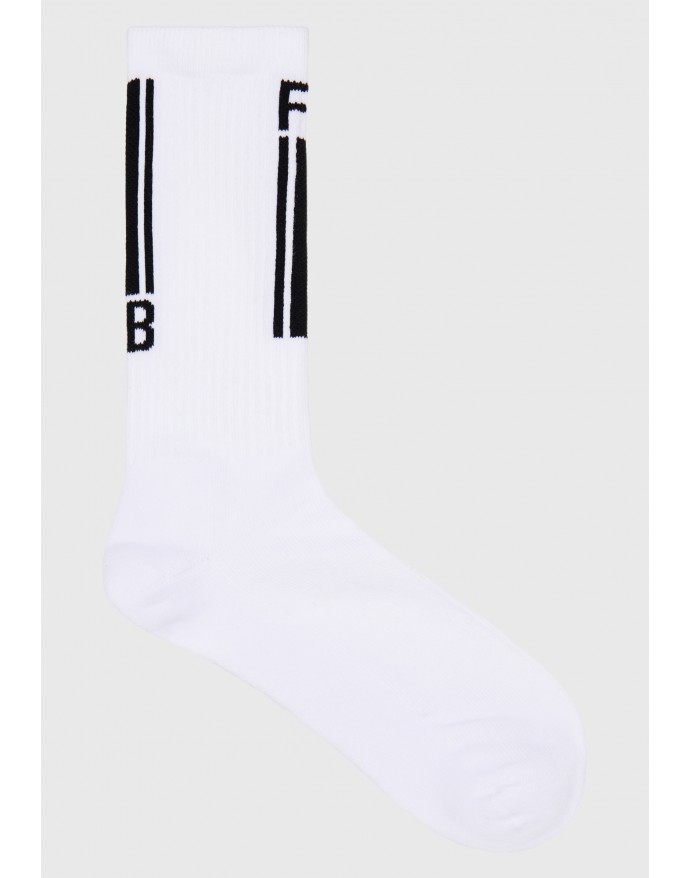 Funky Buddha Ανδρικές Κάλτσες White FBM009-392-10