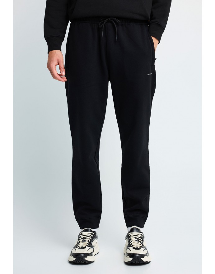 Funky Buddha Ανδρικό Παντελόνι Φόρμας Jogger με κορδόνι Black FBM014-050-02 Funky Buddha Ανδρικό Παντελόνι Φόρμας Jogger με κορδόνι Black FBM014-050-02