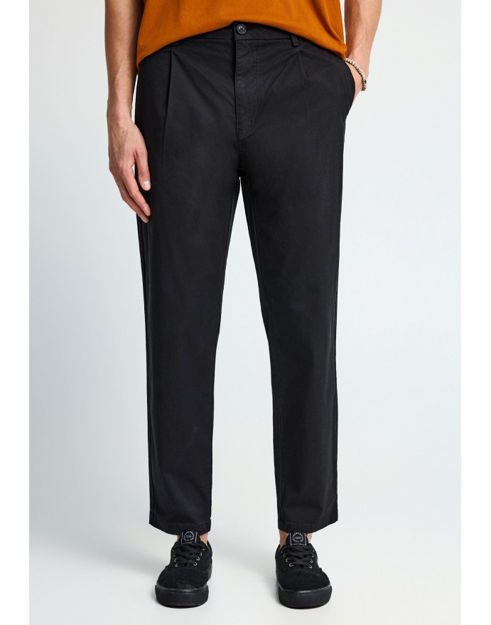 Funky Buddha Ανδρικό Comfort Chino Παντελόνι Black FBM013-014-02 Funky Buddha Ανδρικό Comfort Chino Παντελόνι Black FBM013-014-02