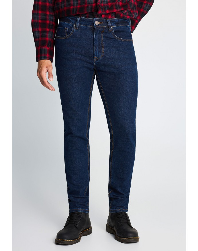 Funky Buddha Ανδρικό Jean Παντελόνι Amsterdam Mid Rise Tapered FBM014-072-02 Funky Buddha Ανδρικό Jean Παντελόνι Amsterdam Mid Rise Tapered FBM014-072-02