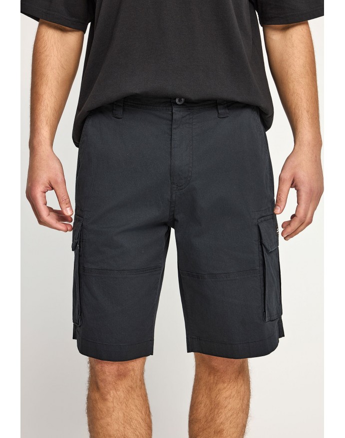 Funky Buddha Ανδρική Cargo Βερμούδα Black FBM013-030-03