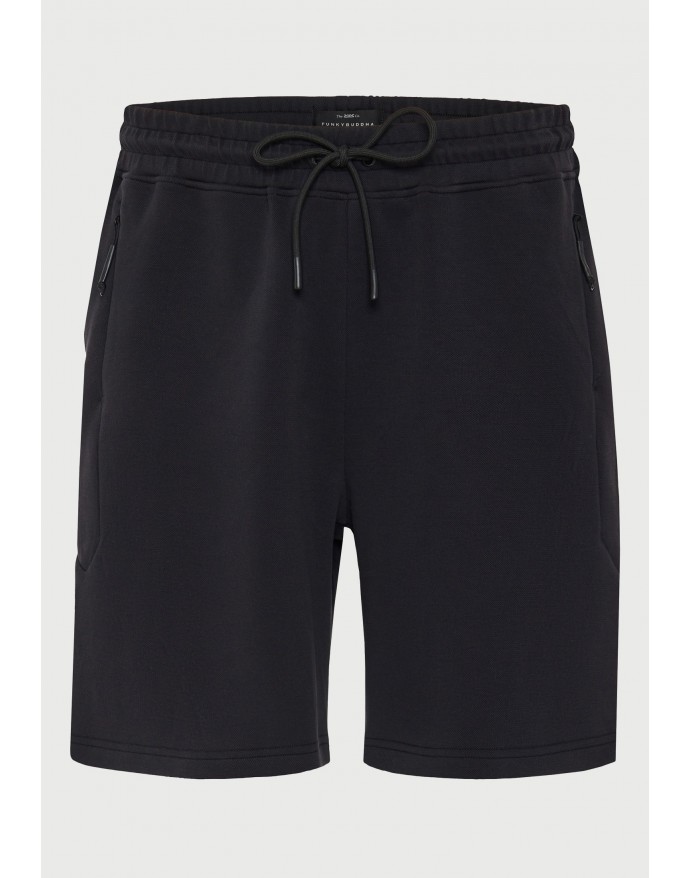 Funky Buddha Ανδρική Βερμούδα Αθλητική Black FBM013-055-03 Funky Buddha Ανδρική Βερμούδα Αθλητική Black FBM013-055-03