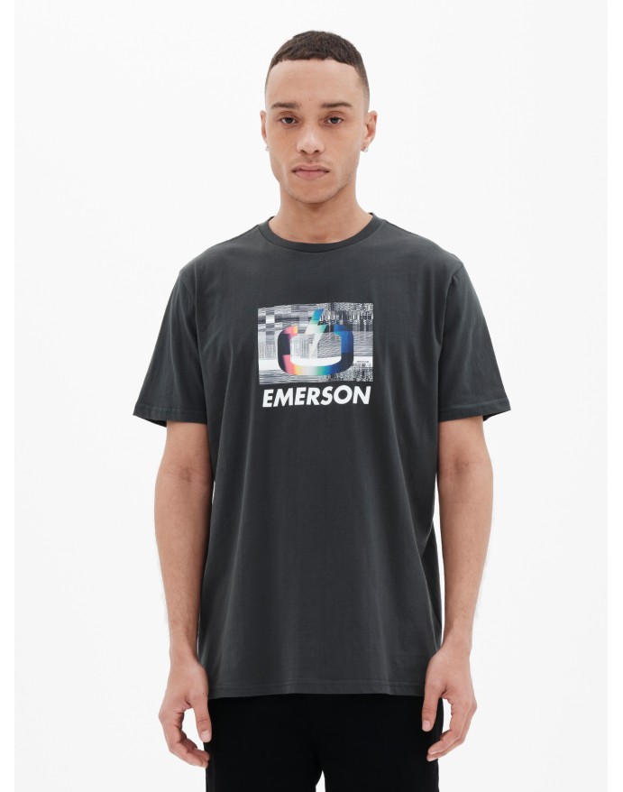 Emerson Ανδρικό T-Shirt με τυπωμένο σχέδιο Forest 221.EM33.55