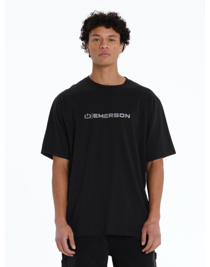 Emerson Logo Ανδρικό Κοντομάνικο T-Shirt Black 261.EM33.03 Emerson Logo Ανδρικό Κοντομάνικο T-Shirt Black 261.EM33.03