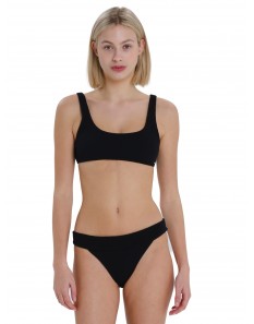 Emerson Γυναικείο Rib Bralette Bikini Set Black 261.EW571.124
