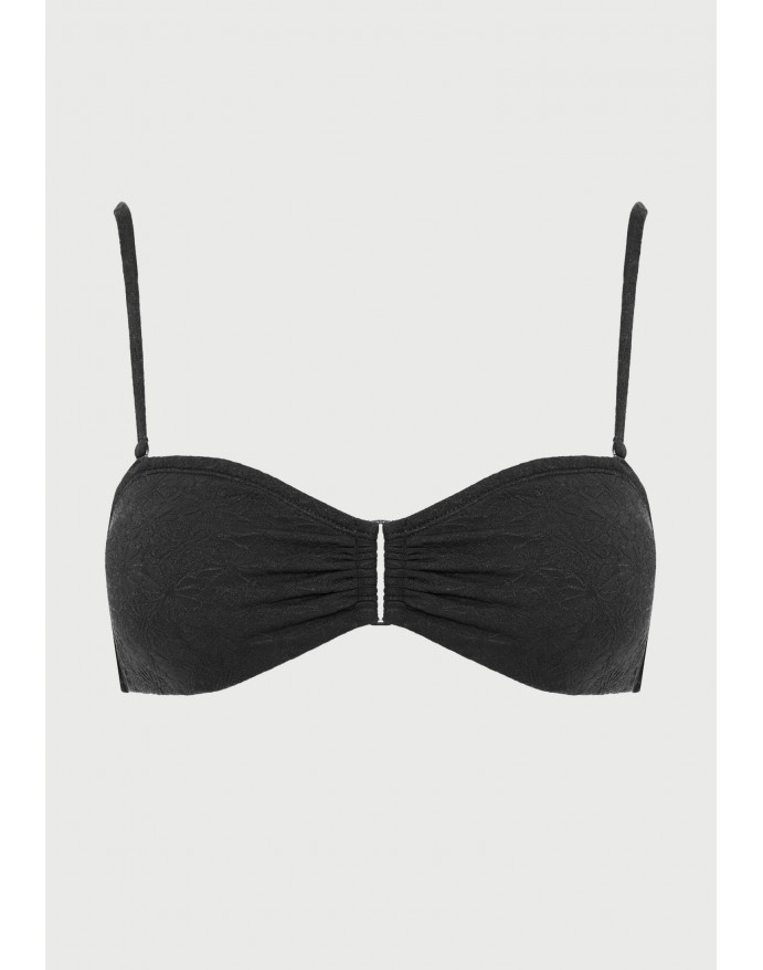 Funky Buddha Bikini Top Black FBL013-119-16T