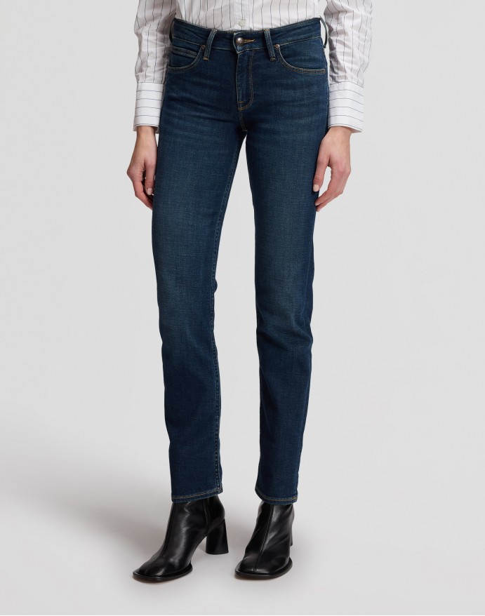 Lee Elly Pacific Deep Γυναικείο Jean Παντελόνι Μπλε 112385865 Lee Elly Pacific Deep Γυναικείο Jean Παντελόνι Μπλε 112385865