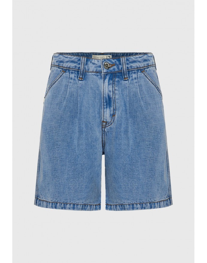 Funky Buddha Γυναικείο Jean Σορτς  Lt Blue FBL013-162-03